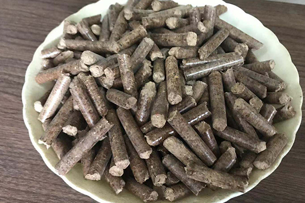河南世豪秸稈顆粒機(jī)成品展示