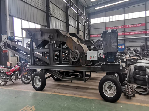 柴油錘式移動(dòng)制砂機(jī)工廠