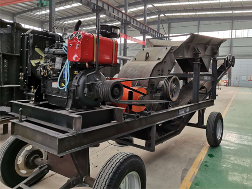 小型移動(dòng)柴油打沙機(jī)